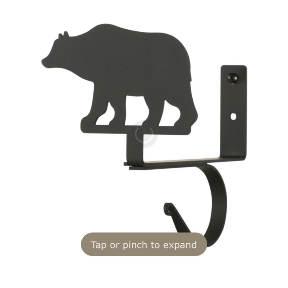 Bear Curtain Shelf Bracket